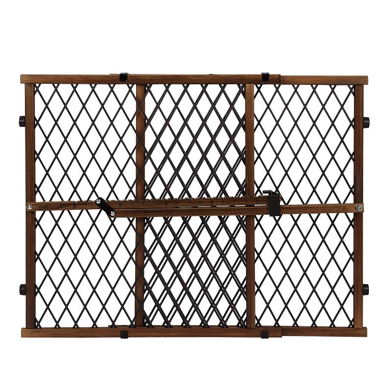 Photo 1 of Position & Lock Baby Gate, Pressure-Mounted, Farmhouse Collection
