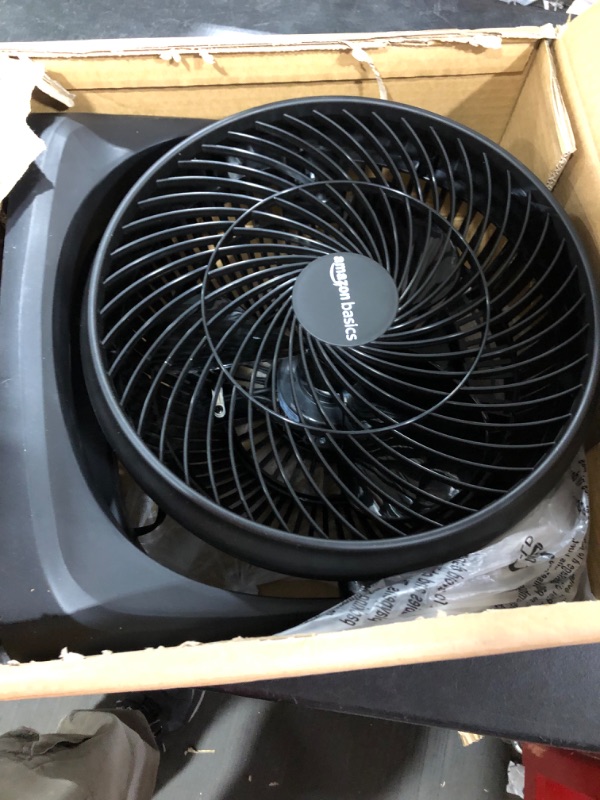 Photo 2 of Amazon Basics 3 Speed Small Room Air Circulator Fan, 11-Inch
