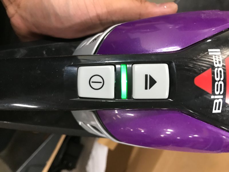 Photo 3 of Bissell Pet Hair Eraser Lithium Ion Cordless Hand Vacuum, Purple
