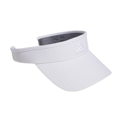 Photo 1 of adidas Women's Match Visor, White/White, ONE SIZE