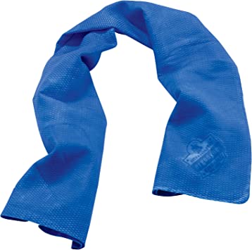 Photo 1 of Ergodyne Chill-Its 6602 Evaporative Cooling Towel, Blue
