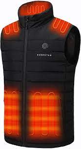 Photo 1 of Venustas Men's Heated Vest with Battery Pack 7.4V, Heated hunting vest, Medium