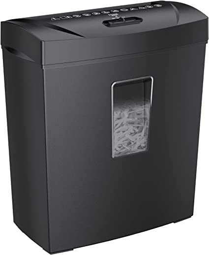 Photo 1 of bonsaii Paper Shredder for Home Use, 12 Sheet Crosscut Shredder for Home Office with Jam Proof and Overheated Protection, Shreds Document/Credit Card/Staples/Clips, ETL Certification (C170-C)
