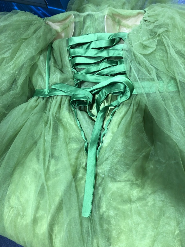 Photo 1 of Women's Elegant Green Dress with Corset back, Size 12