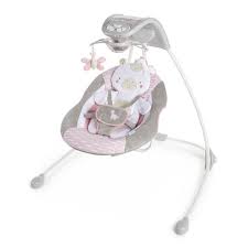 Photo 1 of Ingenuity InLighten Baby Swing - Easy-Fold Frame & Light Up Mobile - Flora the Unicorn

