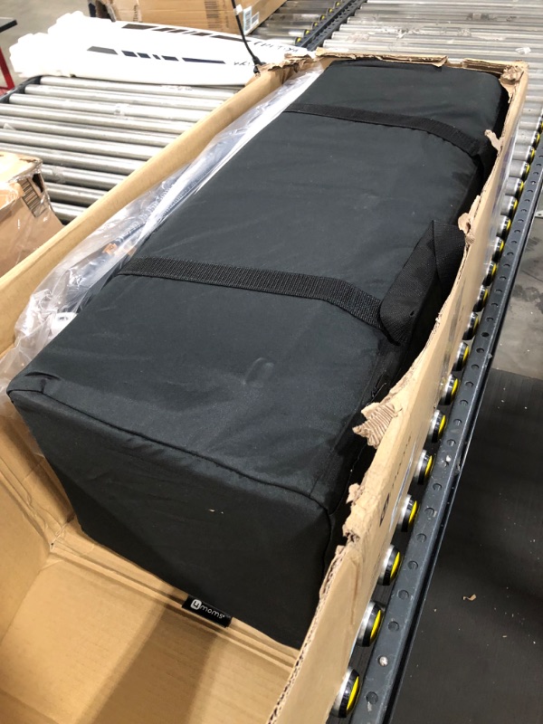 Photo 1 of 4moms Breeze Plus Portable Playard with Removable Bassinet and Baby Changing Station, Easy One-Handed Setup, from The Makers of The mamaRoo
