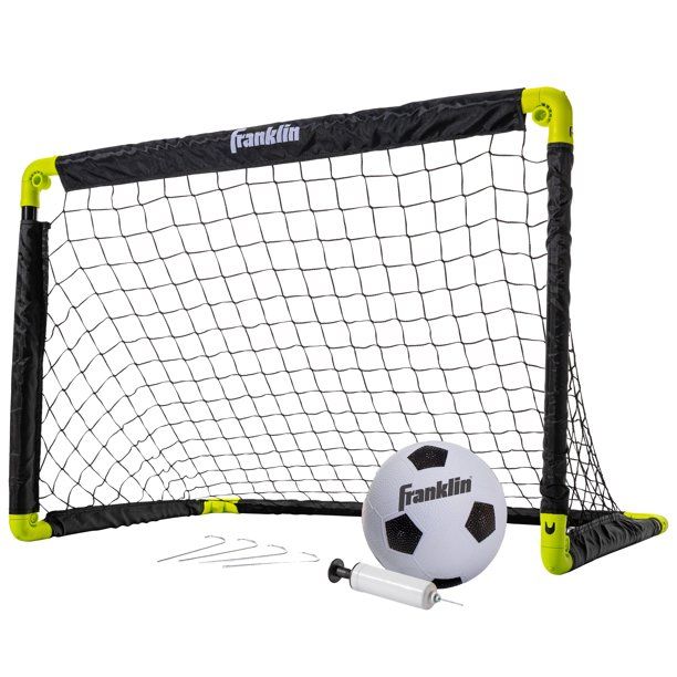 Photo 1 of Franklin Sports Kids Mini Soccer Goal Set - Youth Goal + Ball Set - 36"
