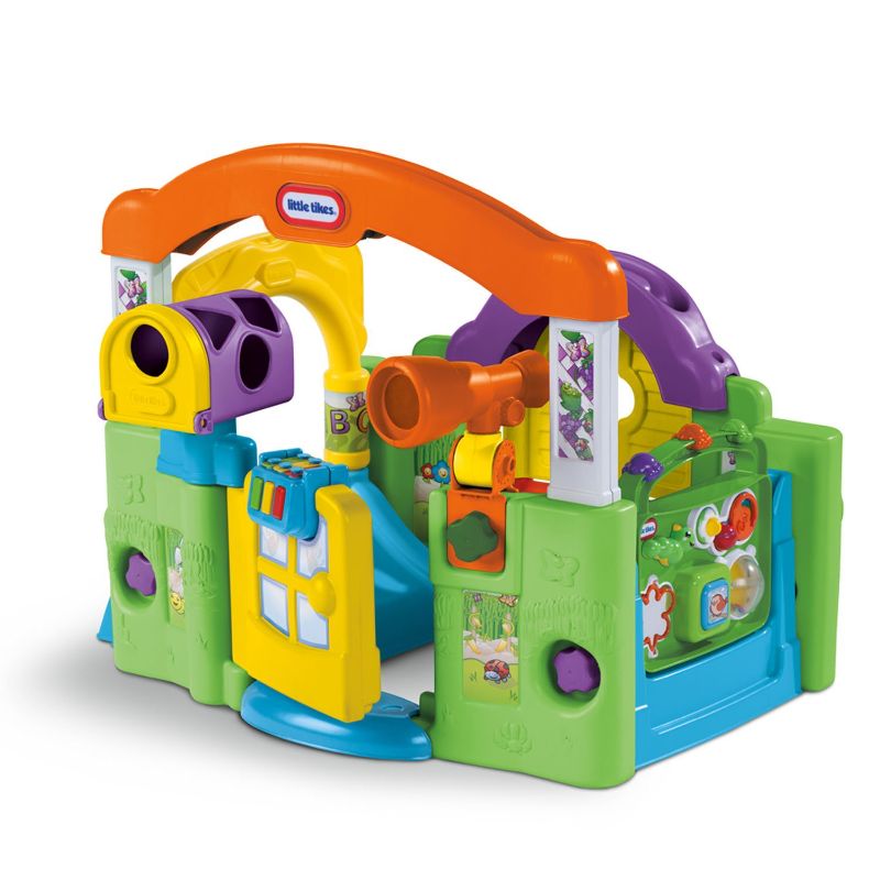 Photo 1 of Little Tikes Activity Garden Playhouse for Babies, Infants and Toddlers - Easy Set Up Indoor Toys with Playtime Activities, Sounds, Games for Boys Girls Ages 6 Months to 3 Years
