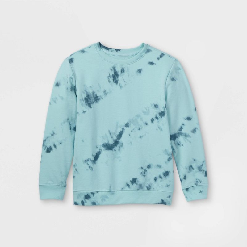 Photo 1 of Boys' Tie-Dye French Terry Crewneck Sweatshirt - Cat & Jack™
Size XL
