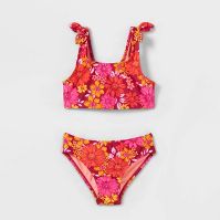 Photo 1 of Girls' 'Floral Funk' Bikini Swimsuit - Cat & Jack™
Size XXL