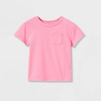 Photo 1 of 2pk of Toddler Drop Shoulder Short Sleeve T-Shirt - Cat & Jack™ pink
Size 3T

