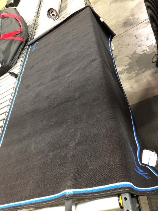 Photo 1 of 6x4ft black and blue rug 