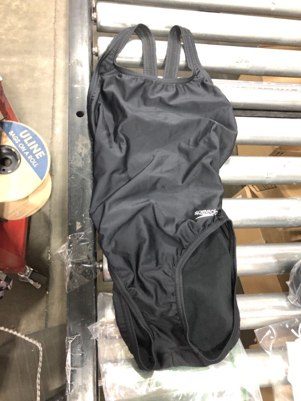 Photo 1 of Black speedo bathing suit. size 6/32