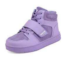 Photo 1 of DREAM PAIRS Boys Girls High Top Sneaker Basketball Shoes, size 8
