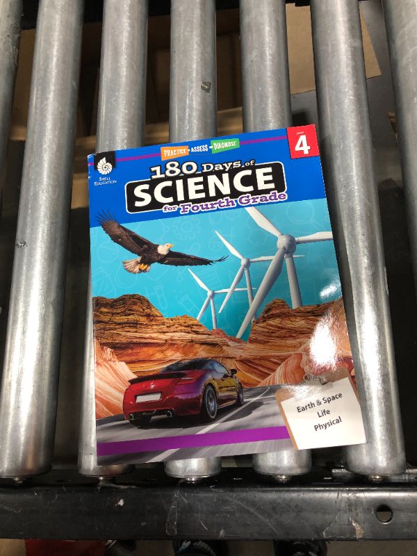 Photo 2 of 180 Days of Science: Grade 4 - Daily Science Workbook for Classroom and Home, Cool and Fun Interactive Practice, Elementary School Level Activities ... Challenging Concepts (180 Days of Practice) 1st Edition

