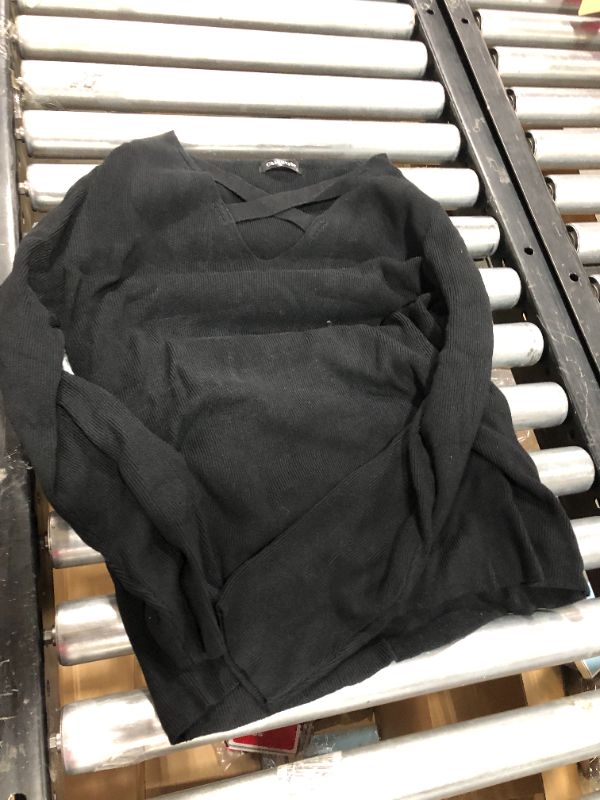 Photo 1 of Black sweater, size Large
