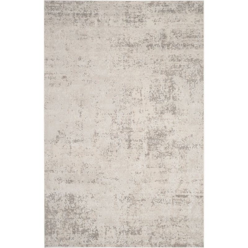 Photo 1 of 2 Ft.-6 in. X 4 Ft. Accent Princeton Power Loomed Rug, Beige & Grey