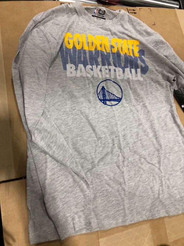 Photo 1 of Golden State Warriors Basketball shirt. Grey. Large