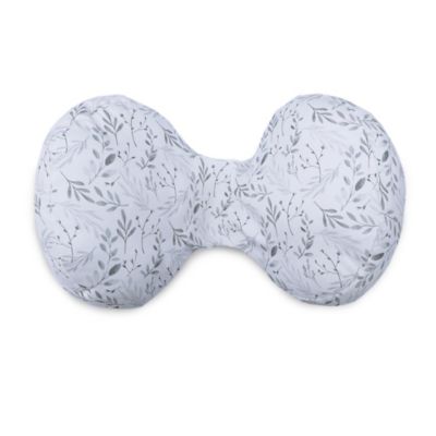 Photo 1 of Boppy Side Sleeper Pregnancy Pillow in Grey Leaves
