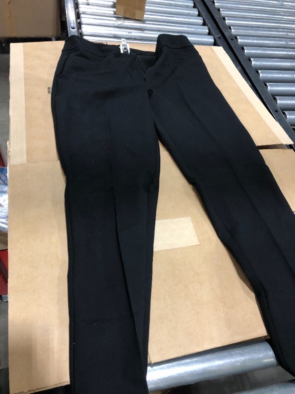 Photo 2 of Anne Klein Flare Leg Compression Pant - Black, size 14
