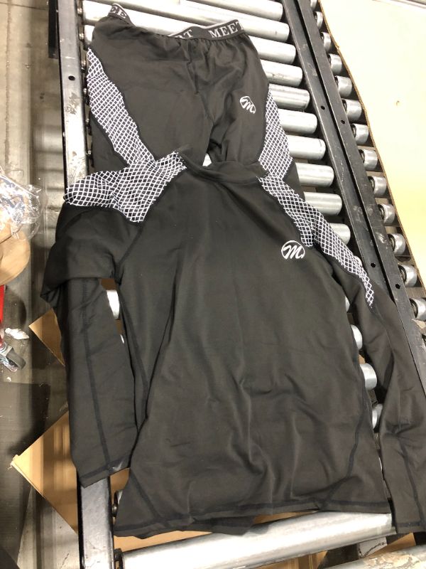 Photo 1 of Black Sport Meet suit. Med