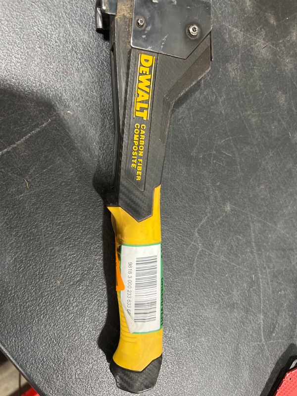 Photo 1 of DEWALT Stapler, Carbon Fiber (DWHT75900)
