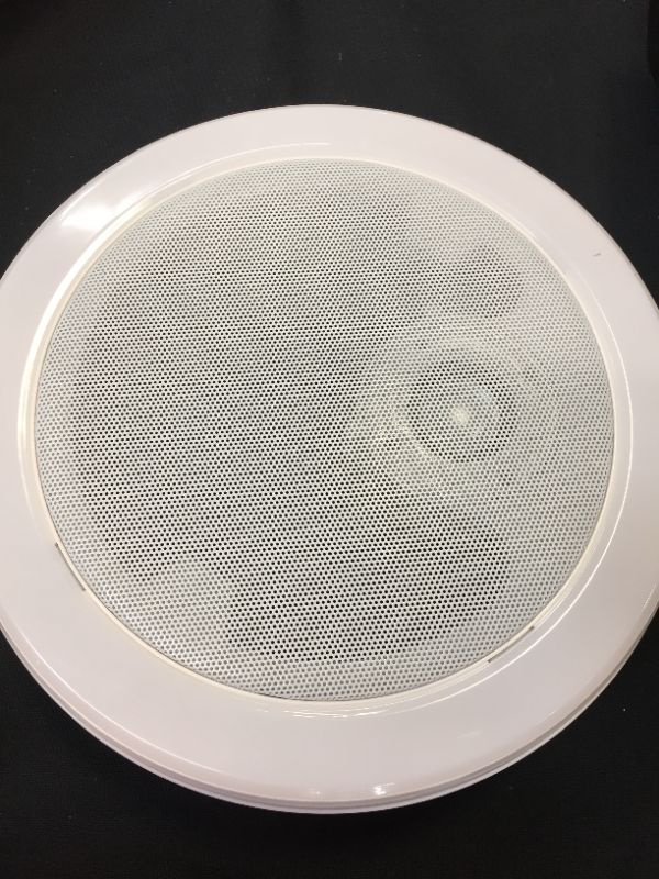Photo 1 of 80 CFM Ceiling Mount Bathroom Exhaust Fan with Bluetooth Speaker and LED Light
