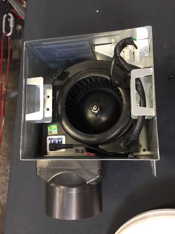 Photo 1 of 80 CFM Ceiling Mount Bathroom Exhaust Fan with Bluetooth Speaker and LED Light
