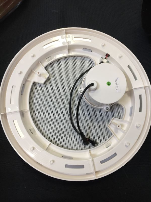 Photo 1 of 80 CFM Ceiling Mount Bathroom Exhaust Fan with Bluetooth Speaker and LED Light

