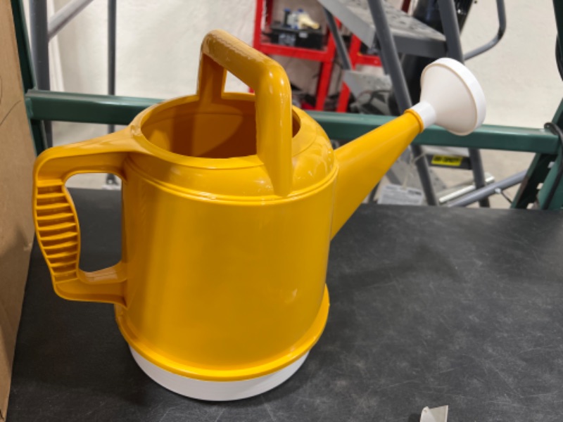 Photo 2 of Bloem Watering Can Deluxe 2 Gallon (256 Fl Oz) Earthy Yellow
