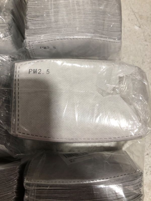 Photo 1 of 100PCS PM 2.5 ACTIVATED CARBON FILTERS,5 LAYERS REPLACEABLE ANTI HAZE FILTER PAPER LOT OF 6.

