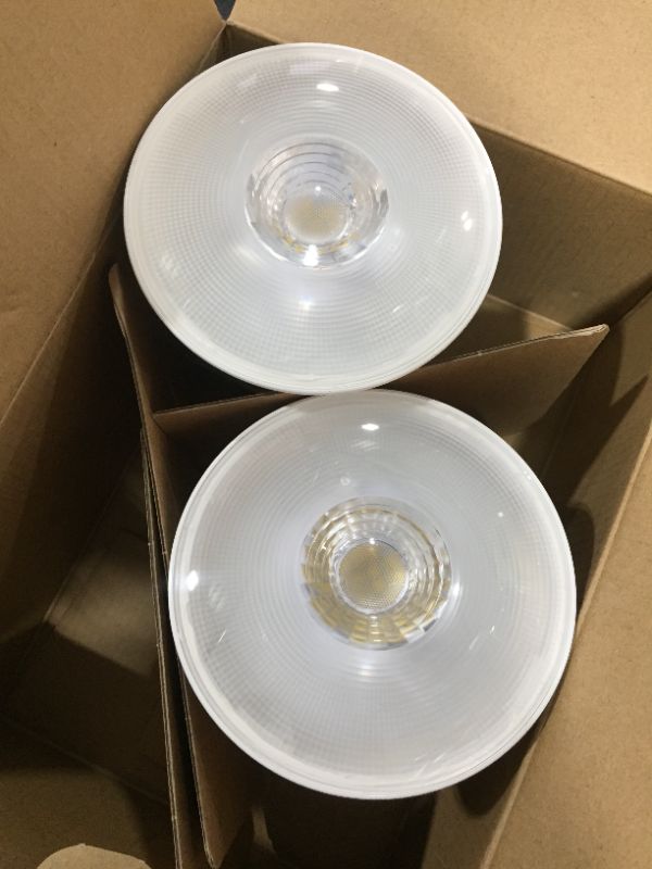 Photo 2 of 90-Watt Equivalent PAR38 Non-Dimmable LED Light Bulb Daylight (2-Pack)