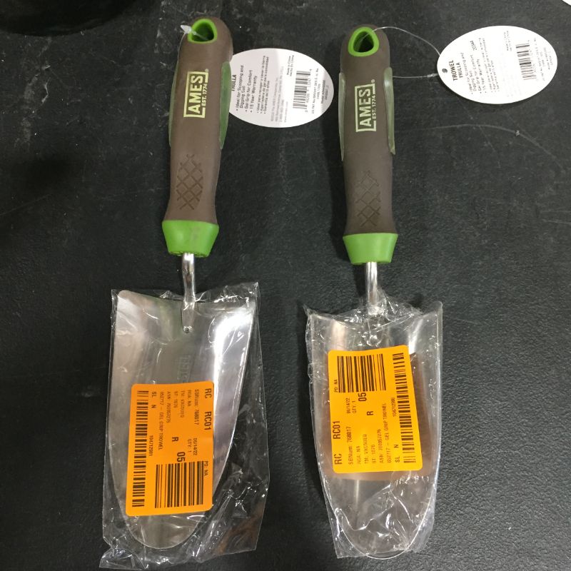 Photo 2 of 2 Pack Ames 13.5 in. Ergo Gel Grip Hand Trowel