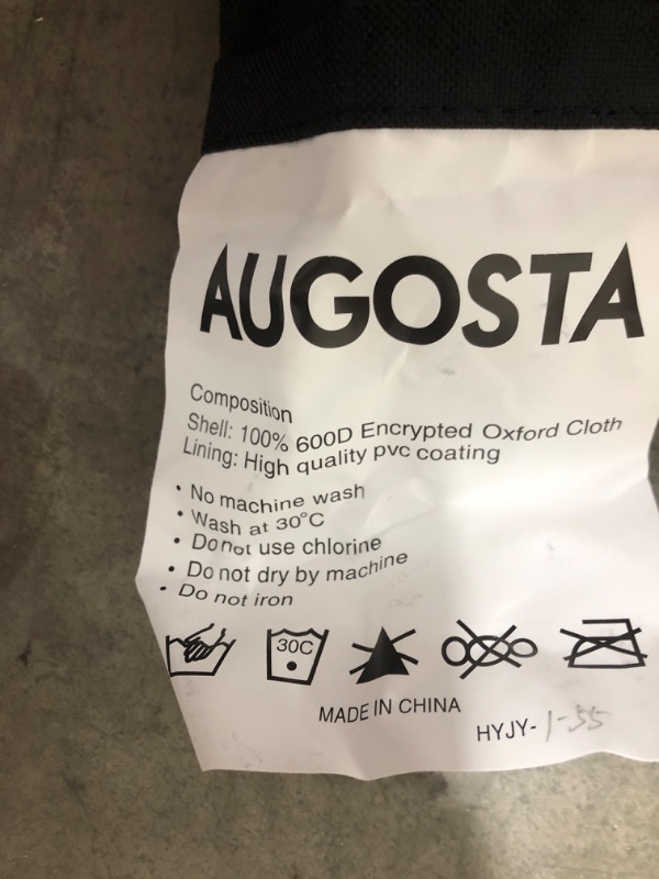 Photo 2 of AUGOSTA BLACK TARP 600D ENCRYPTED OXFORD CLOTH HIGH QUALITY PVC COATING