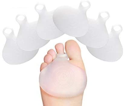 Photo 1 of 6PCS Silicone Gel Ball of Foot Cushion Arch Support Insoles Metatarsal Foot Pain Relief
