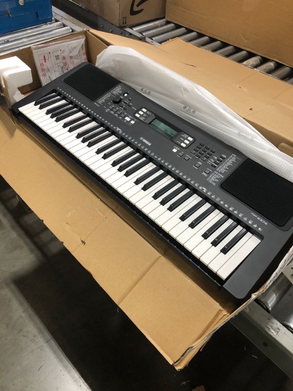 Photo 2 of Yamaha PSRE373 61-Key Touch Sensitive Portable Keyboard (Power Adapter Not Included)