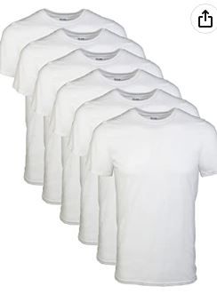 Photo 1 of Gildan Men's Crew T-Shirts, Multipack, Style G1100 Large