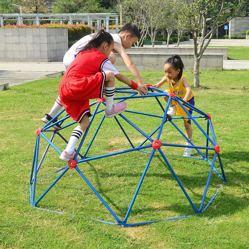 Photo 1 of Naissgo 6FT Climbing Dome, Geometric Dome Climber , Upgraded Dome Climber for Kids, New Upgraded Outdoor Geometric Climbing Dome, Supports 440lbs/770ibs - Rust and UV Resistant Steel
