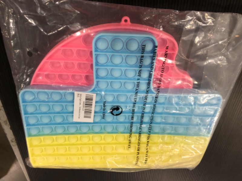 Photo 1 of Bubbles Biggest Jumbo Huge Pop Pops Poppers Sensory Toy, Super Big Extra Large XL Really Giant Mega Rainbow Popet, 1000 2000 100000 50 cm 19.6 inch Gigantic Oversized Push Macarons Ice Cream
