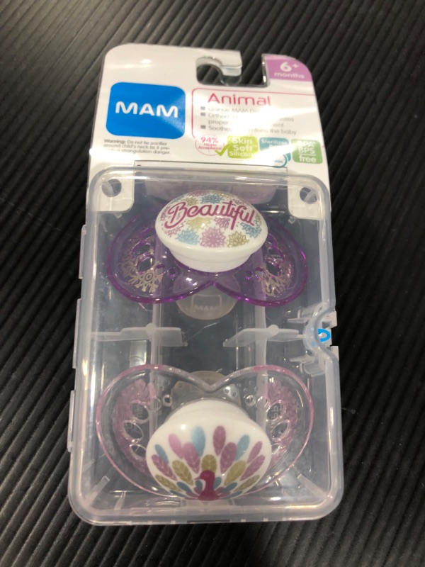 Photo 1 of MAM Animal Pacifier  (Pack of 2)
