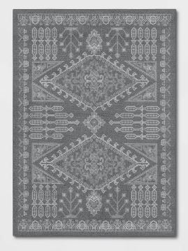 Photo 1 of Albany Double Diamond Center Medallion Persian Style Rug - Threshold™

