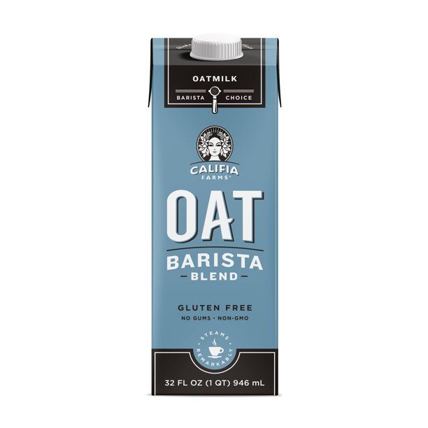Photo 1 of (6 pack) Califia Farms Unsweetened Oatmilk Barista Blend, 32 Oz , Whole Rolled Oats , Dairy Free , Gluten-Free , Vegan , Plant Based , Non-GMO
BEST BY MAY 2022