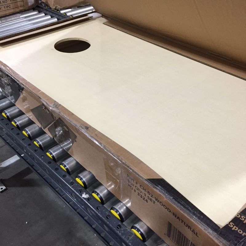 Photo 2 of Gosports Solid Wood Premium Cornhole Set Regulation Size (4ft x 2ft)