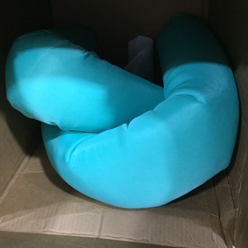 Photo 2 of Big Joe Noodle 2PK Pool Float Aqua with Green Ends
