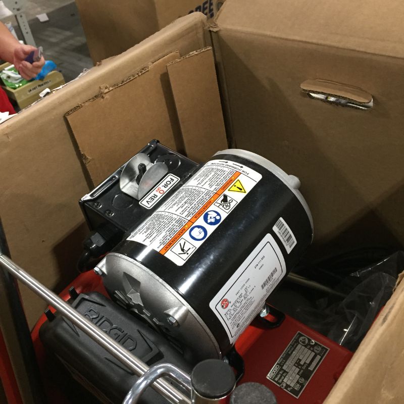 Photo 5 of RIDGID 52363 K400 Drain Cleaner Machine w/ 3/8" x 75ft Cable