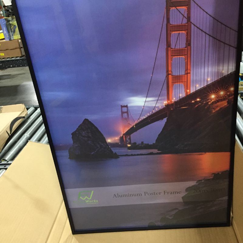 Photo 2 of Americanflat 20x30 Poster Frame in Black s -