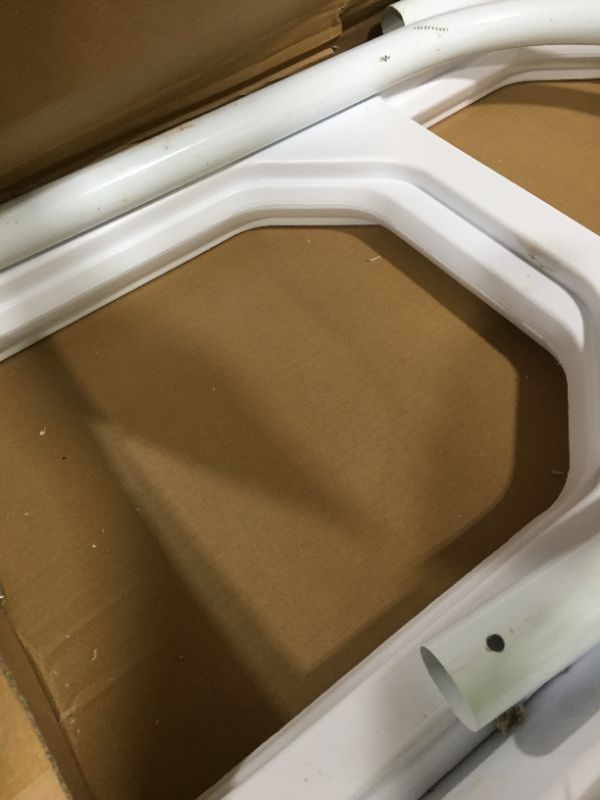 Photo 1 of Blue Wave NE1142 Aluminum Resin In-Pool Above Ground Ladder, White