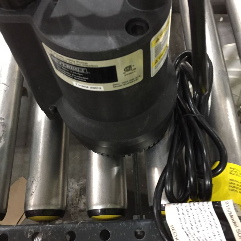 Photo 5 of 1/6 HP Plastic Submersible Utility Pump