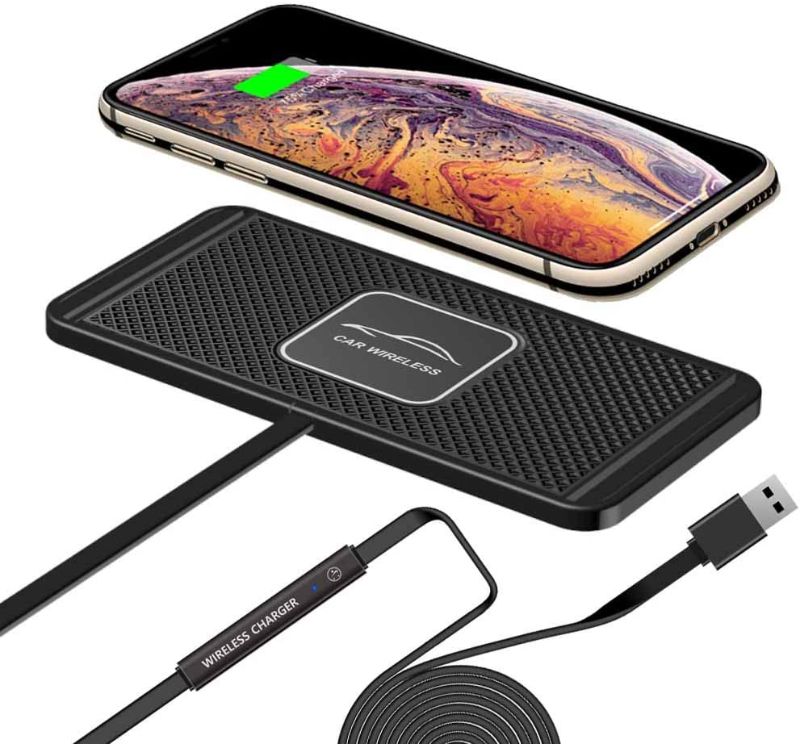 Photo 1 of Wireless Car Charger DIY Qi Charging Pad Fast 15W 10W 7.5W Quick Charge Adapter for iPhone 13 12 Mini 11 Pro Max 8 Plus X XR Xs Moto LG G8 G7 G6 Samsung Note 10 Galaxy S8 S9 S10 S20 S21 Android Phones
