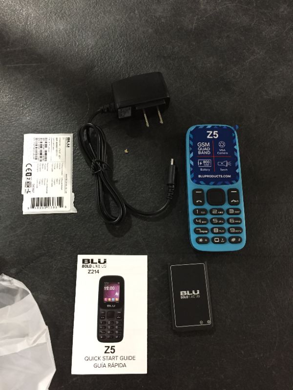 Photo 2 of BLU Z5 -GSM Unlocked Dual Sim -Cyan
